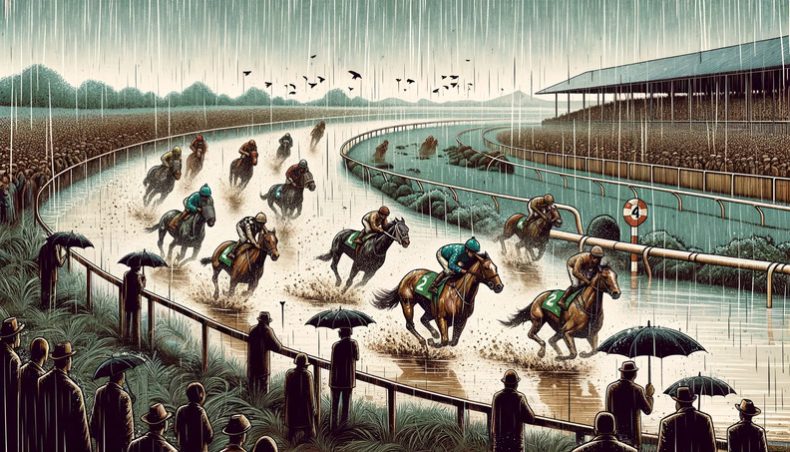 雨の日は競馬も大荒れする。予想しづらい時でも勝つ方法はあるの？